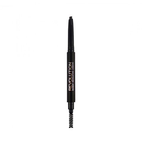 Revolution Duo Brow Definer Pencil - Dark Brown