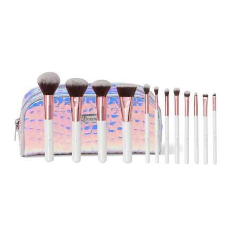 BH Cosmetics Crystal Quartz Brush Set - 12 Pieces