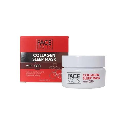Face Facts Collagen With Q10 Gel Sleep Mask - 50ml