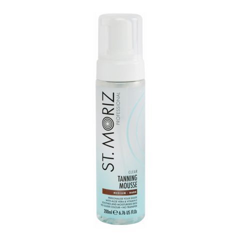 St. Moriz Clear Tanning Mousse Colorless Medium - Dark 200ml