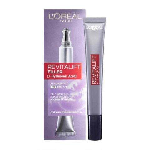 L'Oreal Paris Revitalift Filler REPLUMPING Eye Serum Fills Wrinkles 15ml