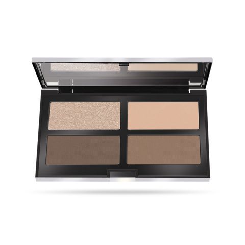 Pupa Contouring & Strobing Powder Palette - 003 Dark Skin