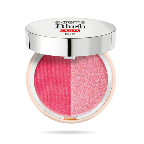 Pupa Extreme Duo Blush - 140 Radiant Flamingo Glow Creamy