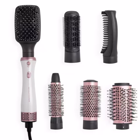Revolution Haircare Mega Blow Out Hot Air Brush Set 6-In-1