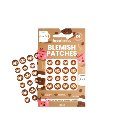 Face Facts Blemish Patches - Coffee